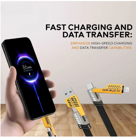 "4-in-1 Fast Charging Cable"