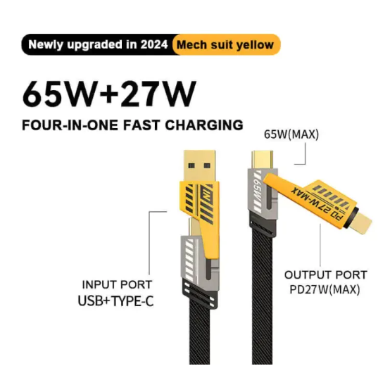 "4-in-1 Fast Charging Cable"